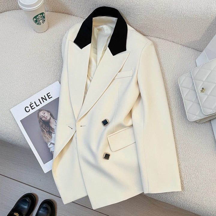Damen Eleganter und moderner Doppelreiher-Blazer Drune