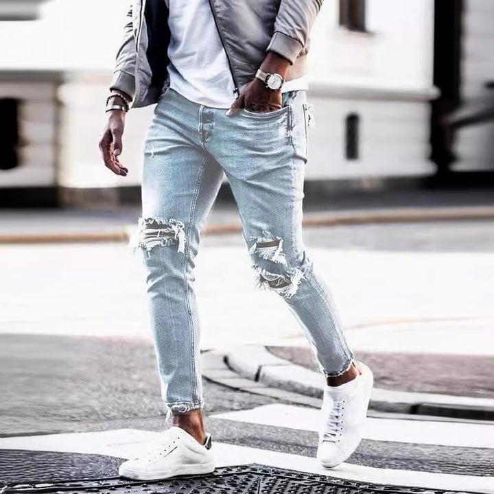 Herren Destroyed Jeans mit modernen Distressed-Effekten Drune