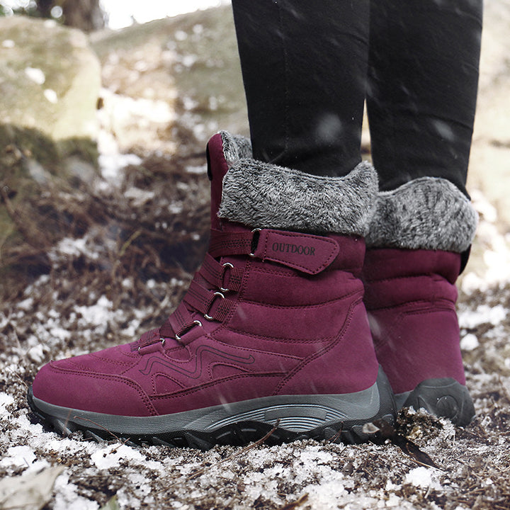 Damen Gemütliche Winterstiefel mit isolierender Fütterung Drune