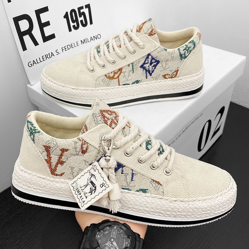 Damen modische Sneakers mit hochwertigen Textiloberflächen und raffiniertem Design Drune