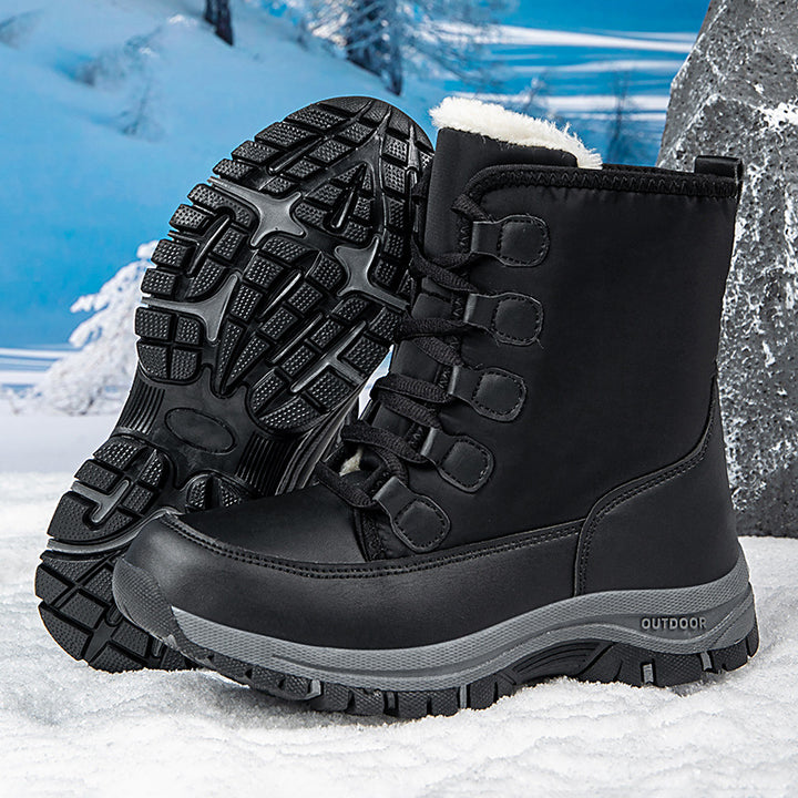 Damen Winterboots mit rutschfester Sohle und isolierendem Futter Drune