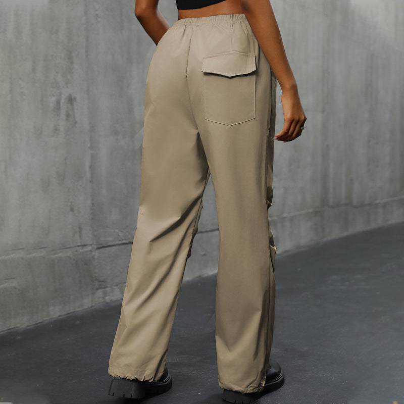Damen Freizeithose mit elastischem Bund und praktischen Seitentaschen Drune
