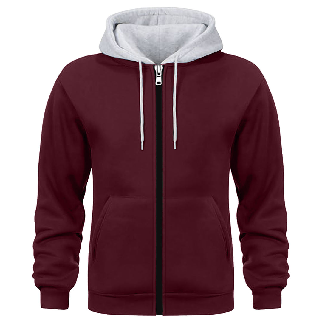 Herren Kapuzenjacke mit doppellagigem Material Drune