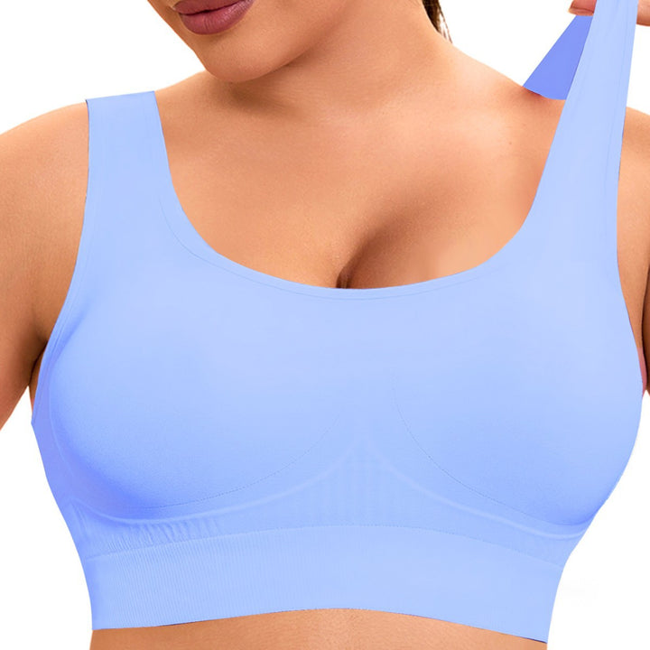 Damen Komfort-BH mit nahtlosem Design und stützendem Unterbrustband Drune