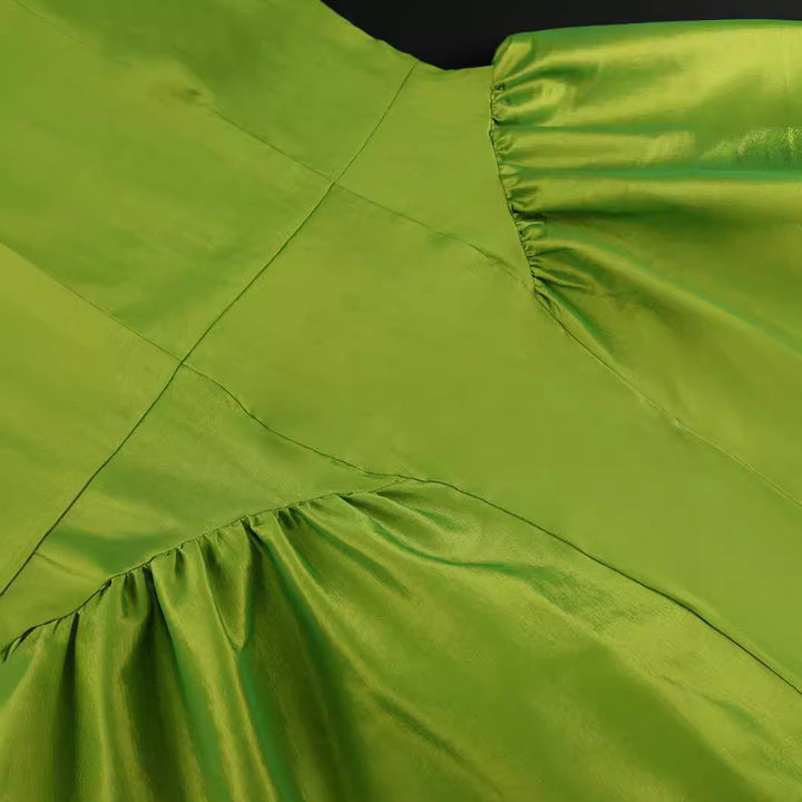 Damen Elegantes A-Linien Maxikleid mit großzügigem Rock Drune