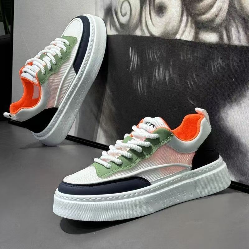 Damen modische Sneakers mit hohem Komfort und trendigen Farbakzenten Drune