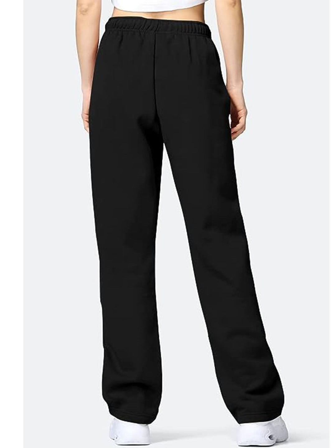 Damen bequeme Sporthose mit elastischem Bund und praktischen Taschen Drune