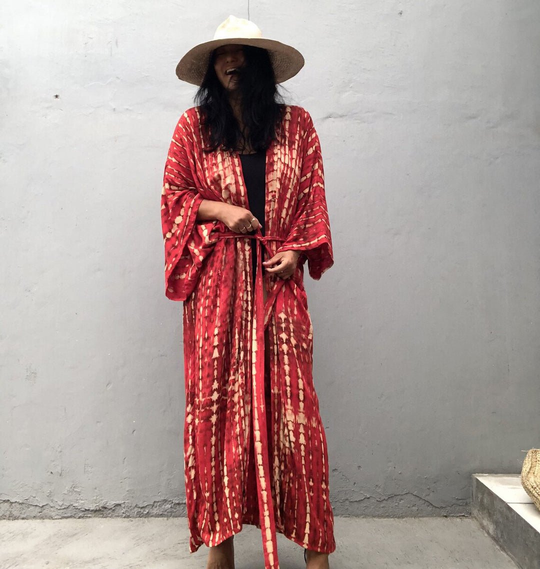 Damen Kaftan Kleid Drune