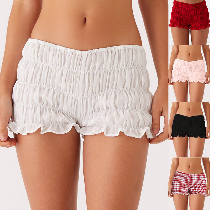 Damen Smock-Shorts mit voluminösem Schnitt Drune