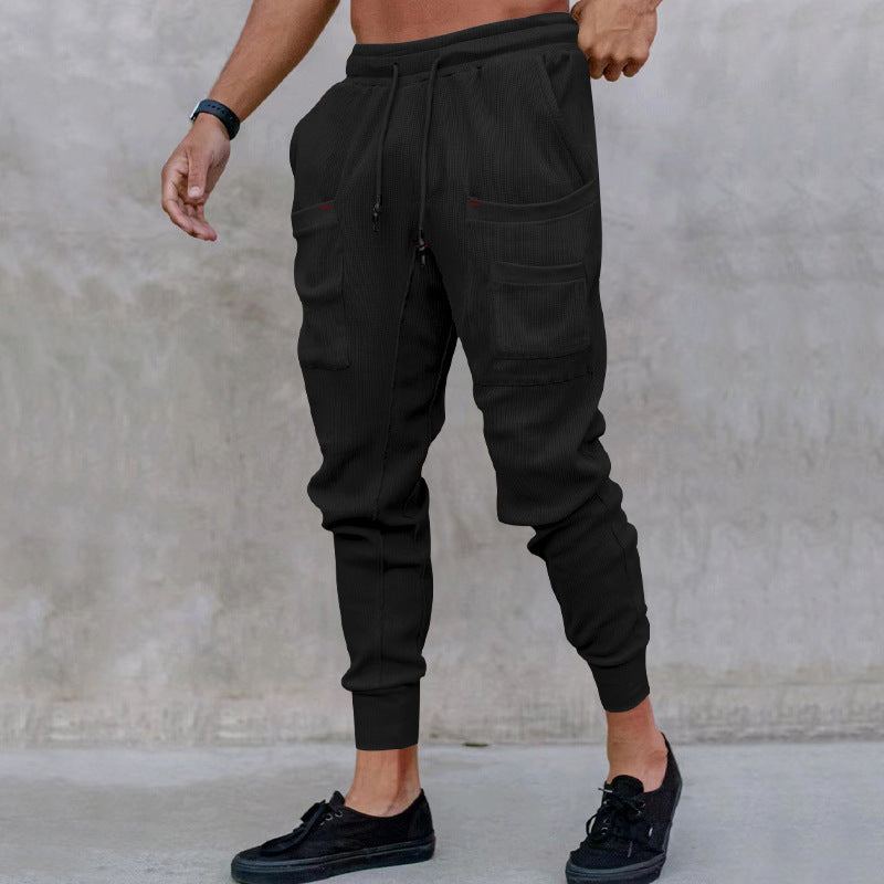 Herren Cargo-Hose mit elastischem Bund und praktischen Seitentaschen Drune