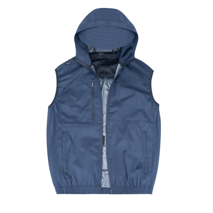 Herren nan technische Outdoorweste mit Kapuze und Visor Drune