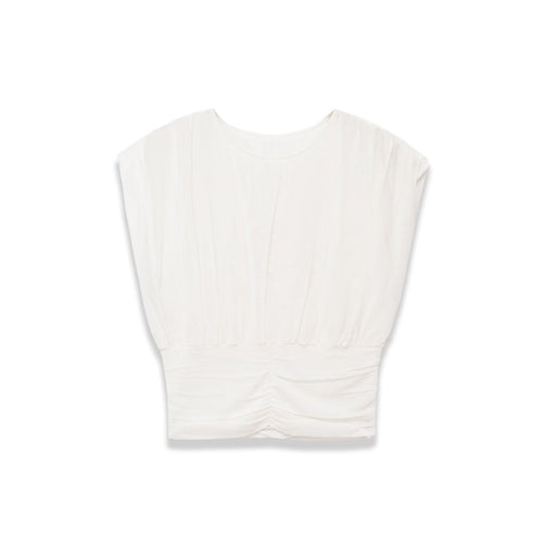 Damen modisches Oversize-Top mit raffiniertem Bund Drune