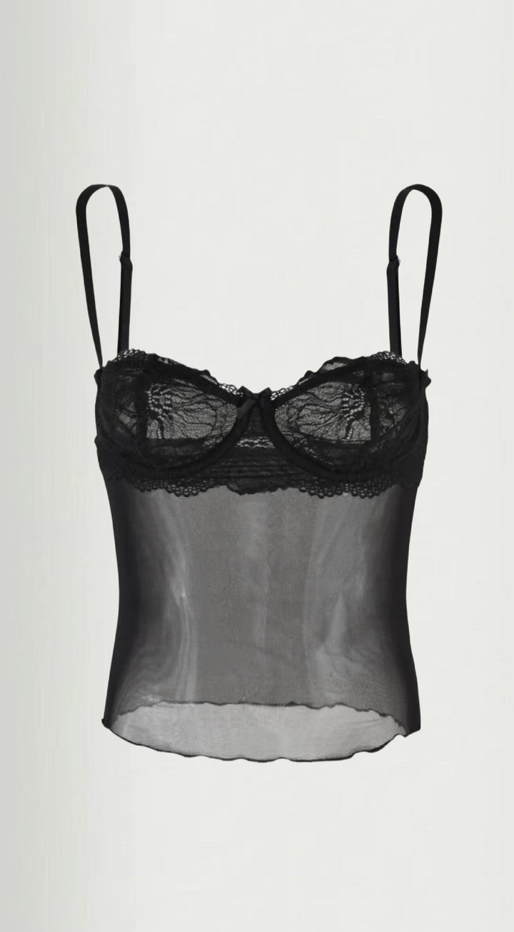 Damen Minirock mit eleganten Spitzenakzenten Drune