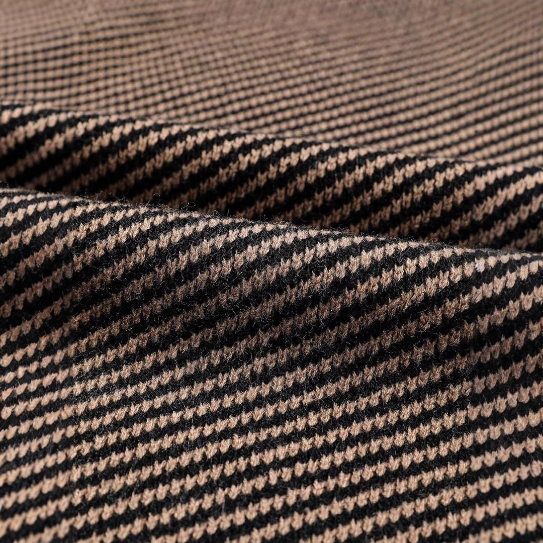 Damen Langer Strickcardigan mit strukturiertem Muster und aufgesetzten Taschen Drune