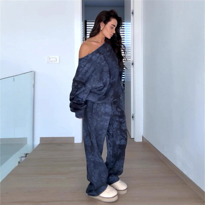 Damen lässiger Oversized Pullover Drune
