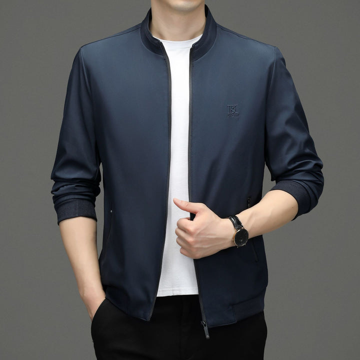 Herren leichte Blousonjacke mit modernen Details und schmalem Schnitt Drune