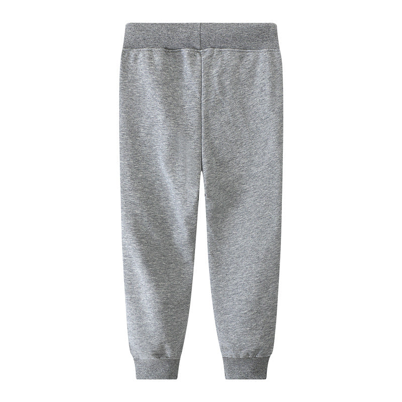 Jungen bequeme Sweatpants mit Feuerwehr-Motiv Drune