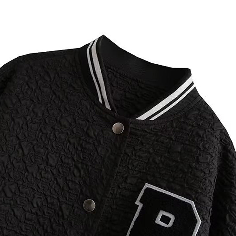 Damen Sportliche Bomberjacke mit strukturiertem Obermaterial und eleganten Details Drune