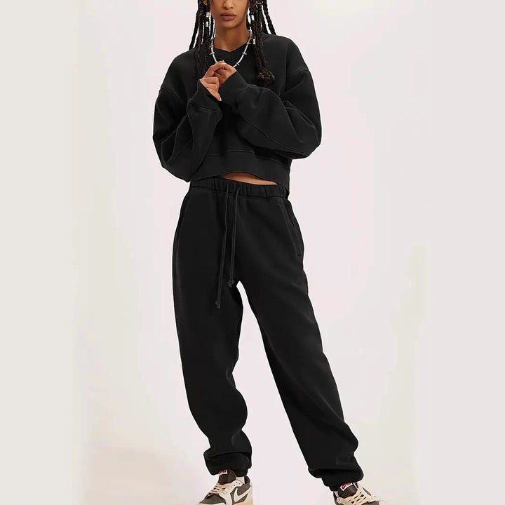 Damen Bequeme Oversized Sweatshirt Drune