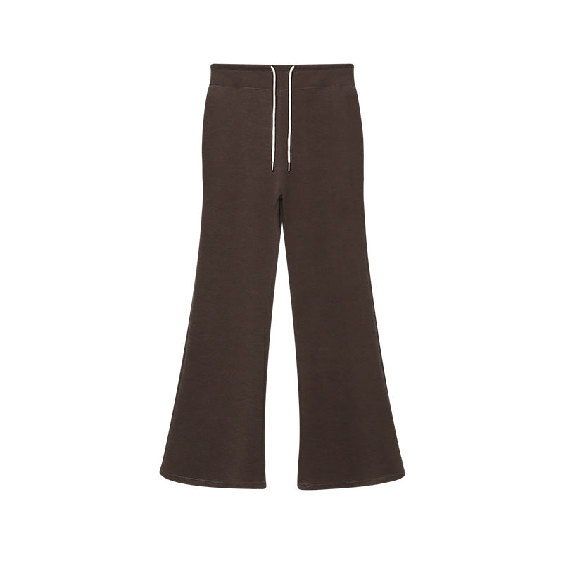 Damen lässige Palazzohose aus komfortablem Baumwollmix Drune