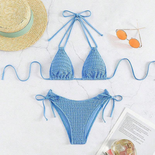 Damen Häkel-Bikini-Set Drune