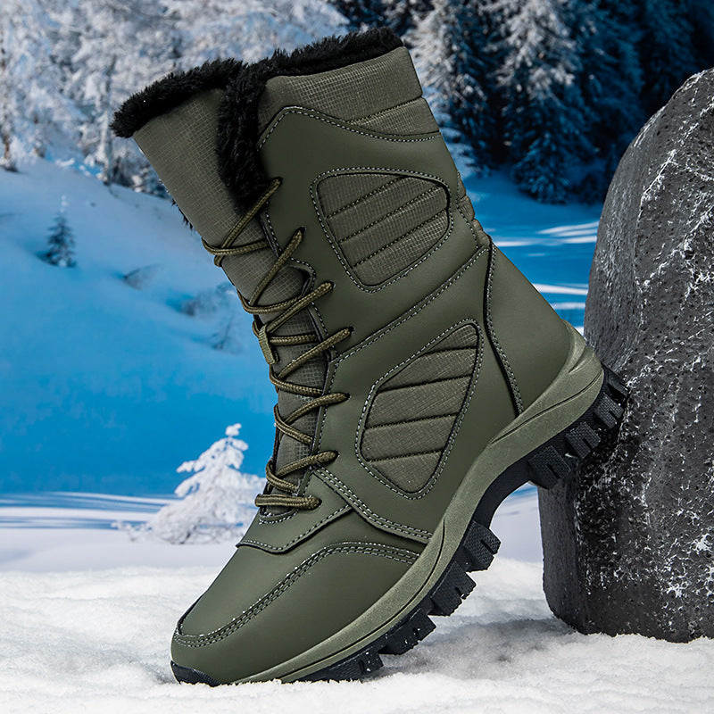 Damen Isolierte Stiefel mit rutschfester Sohle und weichem Innenfutter Drune