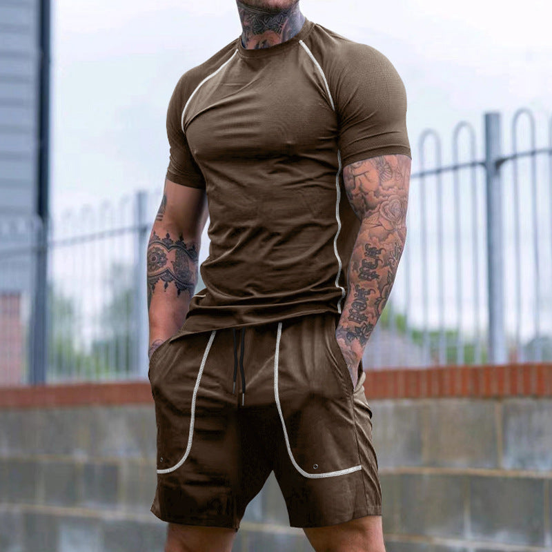 Herren Sportliches Funktions-Set aus atmungsaktivem Material mit vielseitigen Taschen Drune