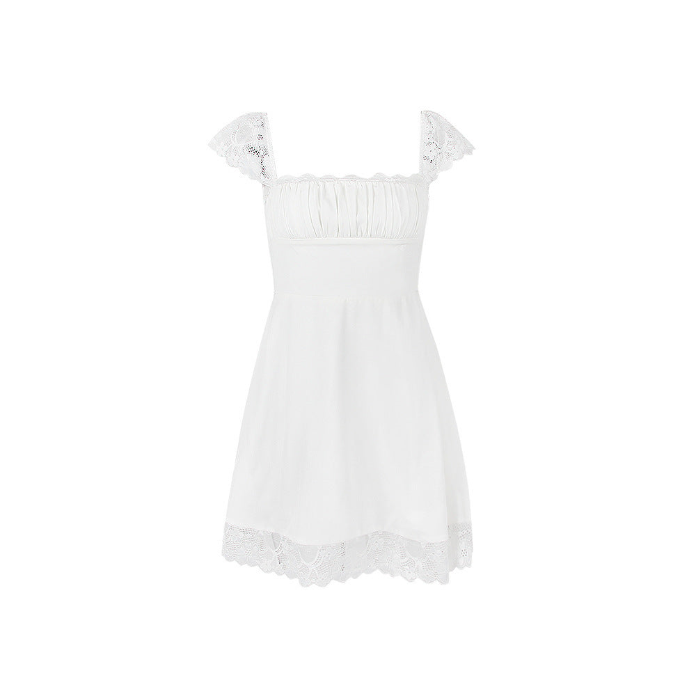 Damen Minikleid im romantischen Design Drune