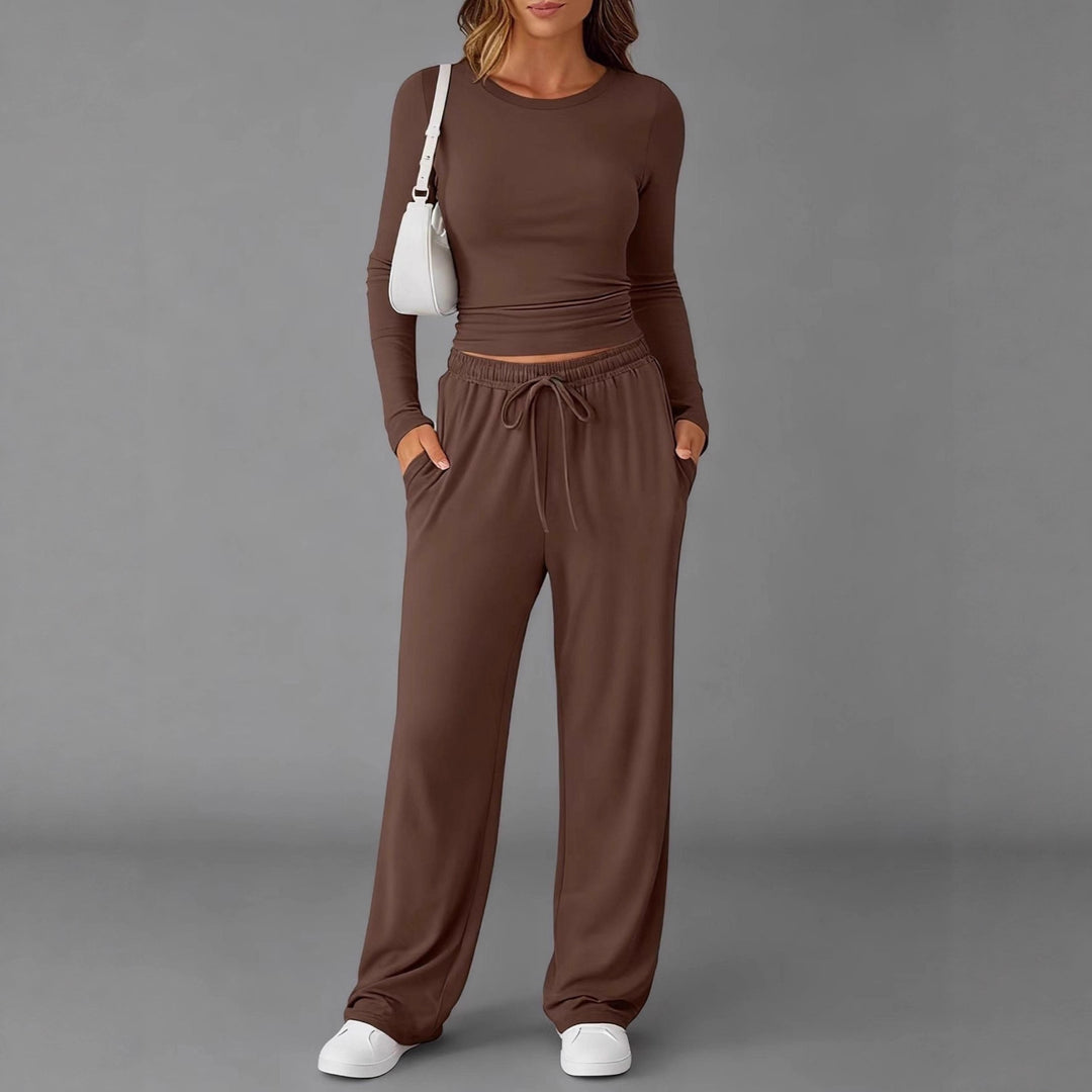 Damen bequeme und stylische Lounge-Set Drune