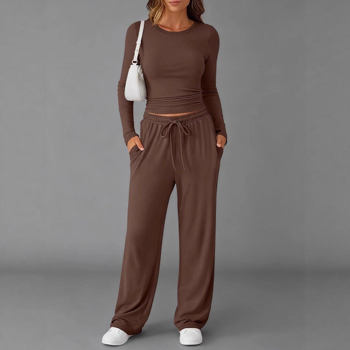Damen bequeme und stylische Lounge-Set Drune