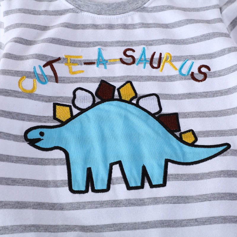 Jungen T-Shirt mit niedlichem Dinosauriermotiv Drune