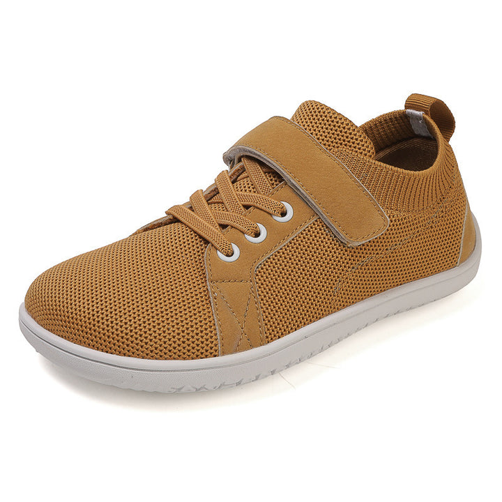 Damen nan Strick-Sneaker mit adaptiver Passform, einhändigem Klettverschluss und flexibler Abrollsohle Drune