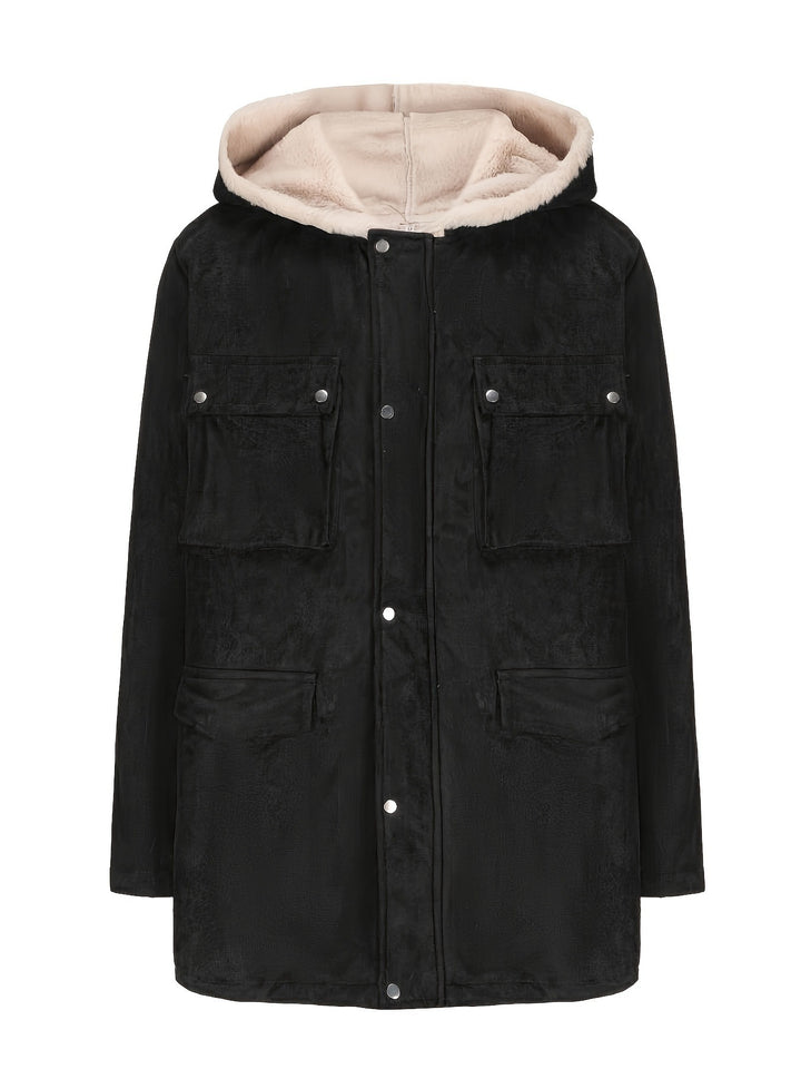 Damen Warm gefütterte Übergangsjacke Drune
