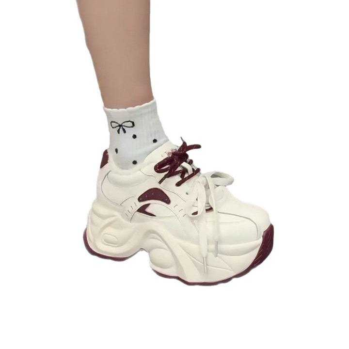 Damen Chunky Sneaker mit innovativem Dämpfungssystem und atmungsaktiver Oberflächenstruktur Drune