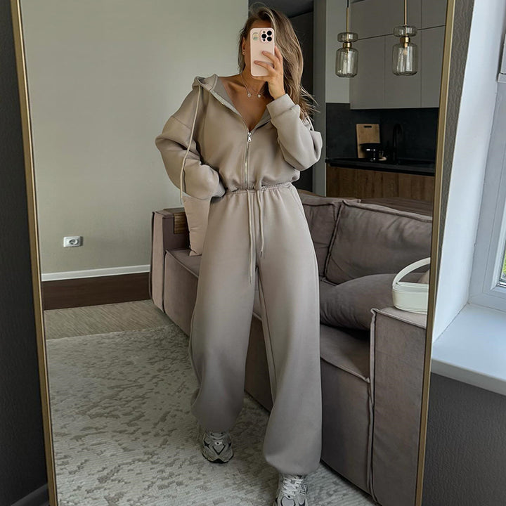 Damen gemütliches Sweat-Bekleidungsset Drune