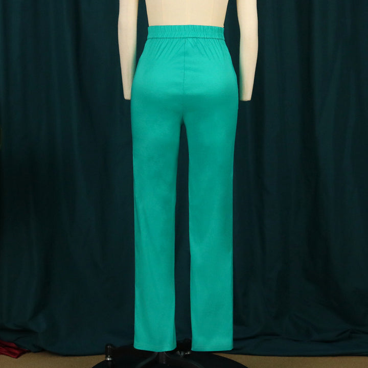 Damen Hochwertige, taillierte Hose mit elegantem Schnitt Drune
