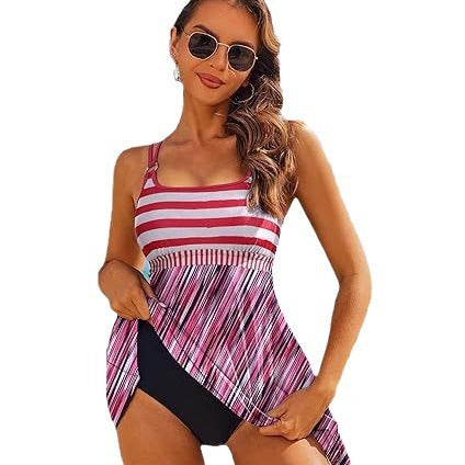 Damen Schwimmdress mit Blumenmuster Drune