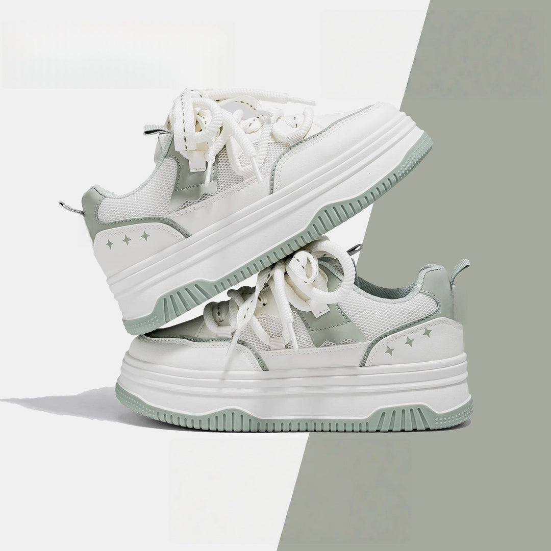 Damen Trendige Sneaker mit hohem Komfort und atmungsaktivem Obermaterial Drune