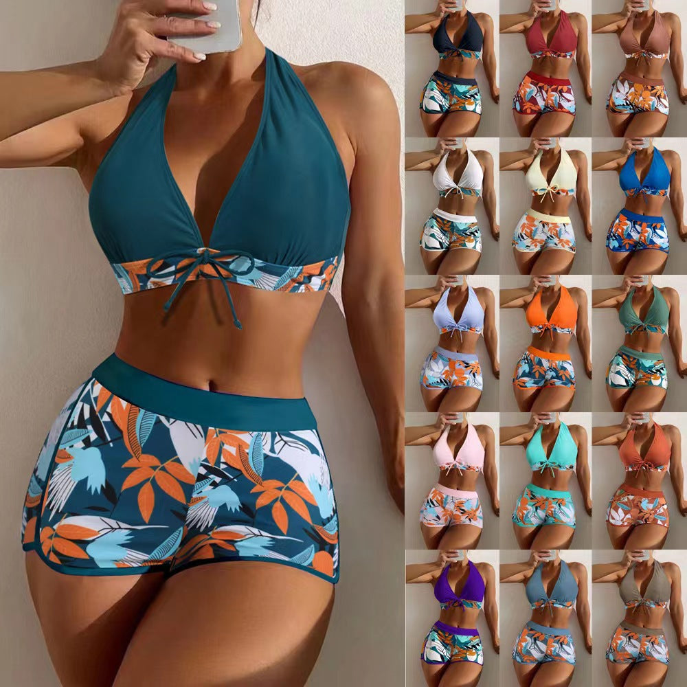 Damen Bikinibrief mit elegantem Sport-Bra Drune