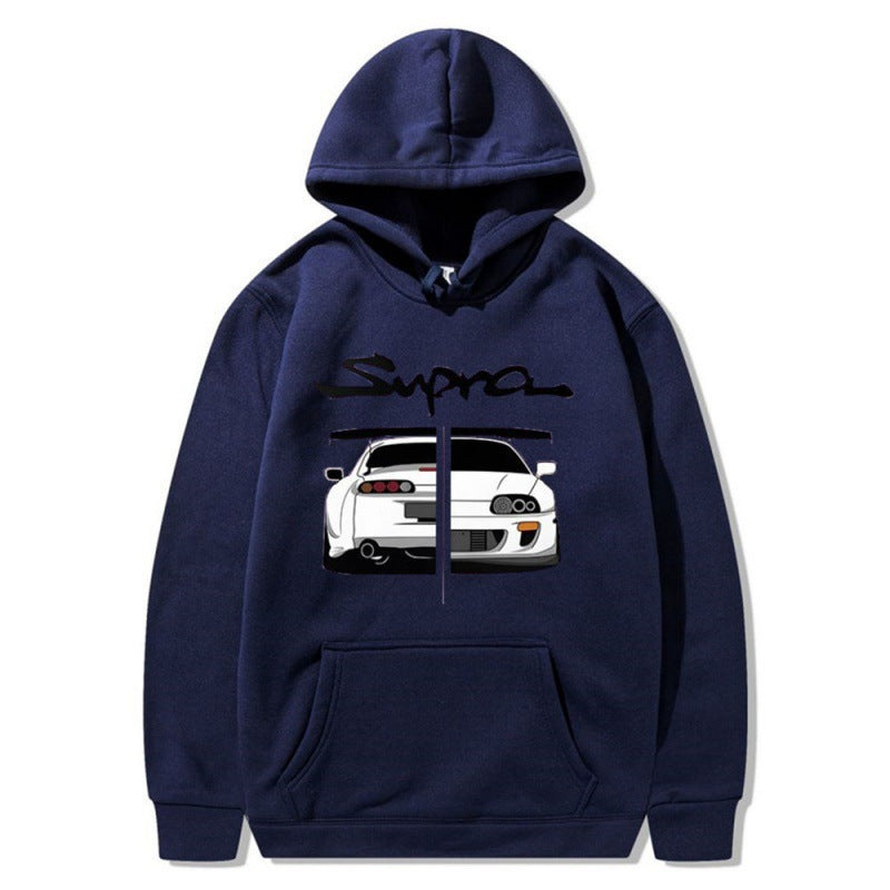 Damen Kapuzenpullover mit einzigartigem Design und bequemen Kängurutaschen Drune
