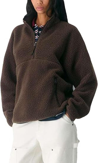 Damen Fleece-Pullover Drune