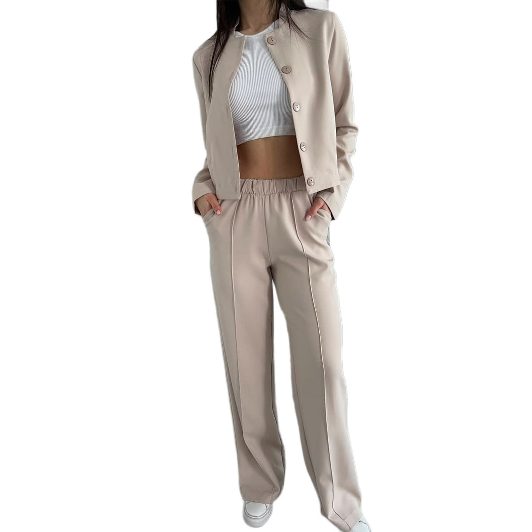 Damen Modischer und bequemer Cardigan mit hoher Taille Drune