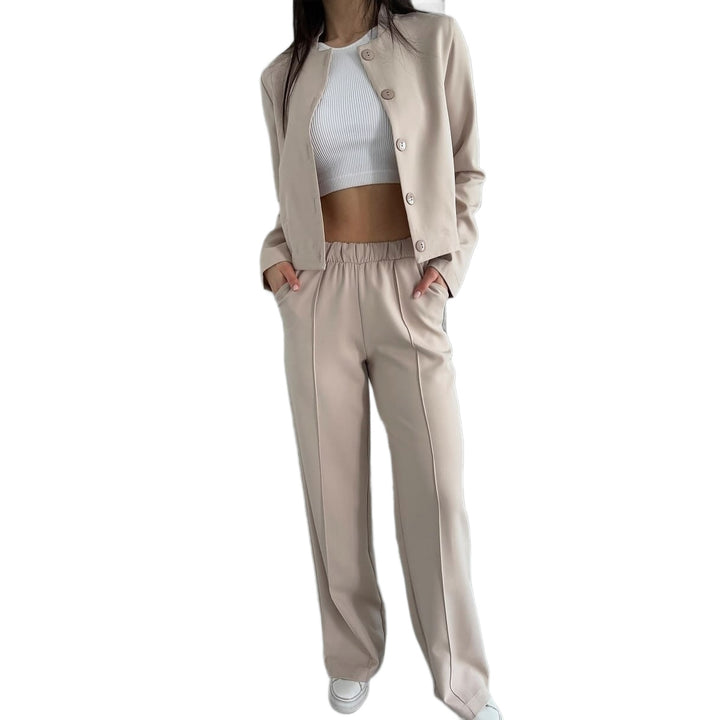 Damen Modischer und bequemer Cardigan mit hoher Taille Drune
