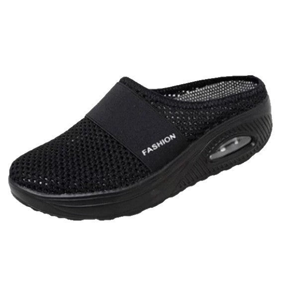 Damen Bequeme Luftpolster-Slipper mit atmungsaktivem Obermaterial Drune