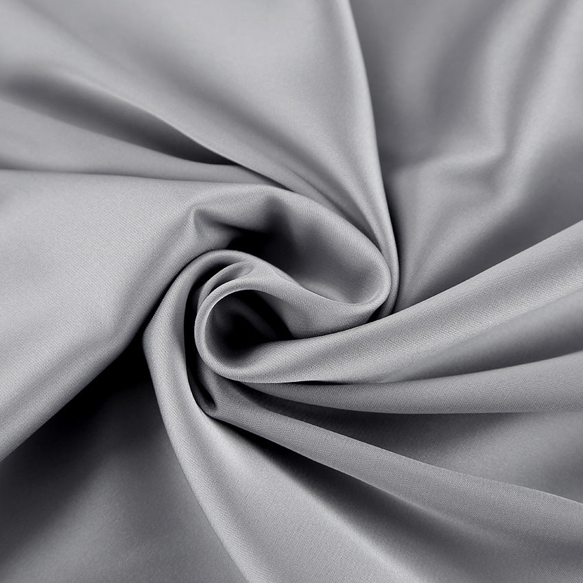 Damen elegantes Spaghettiträgerkleid aus fließendem Stoff Drune