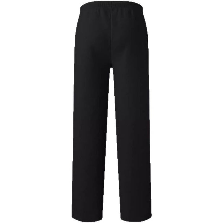 Damen nan fließende High-Waist Palazzo-Loungehose aus leichtem Jersey mit Elastikbund und praktischen Eingrifftaschen Drune