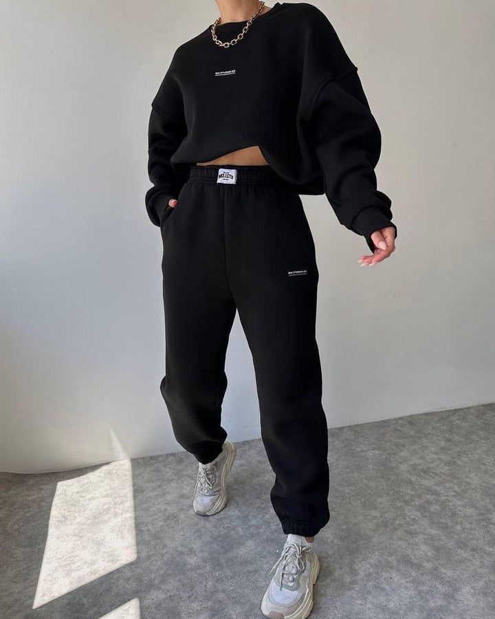 Damen Sportliche Jogginghose Drune