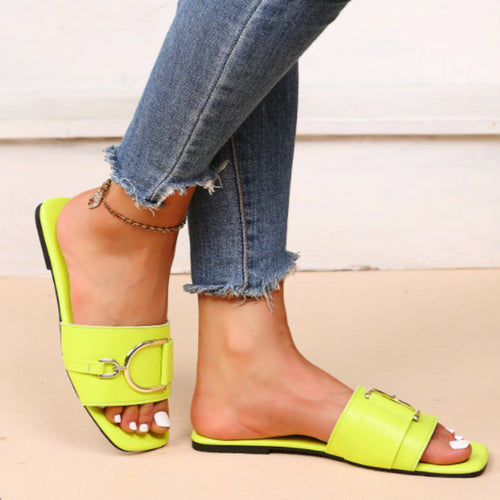 Damen Komfortable Sandalen mit eleganten Schnallen Drune