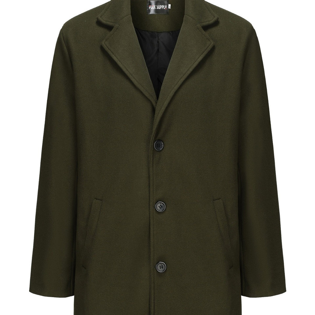 Herren eleganter, taillierter Mantel Drune