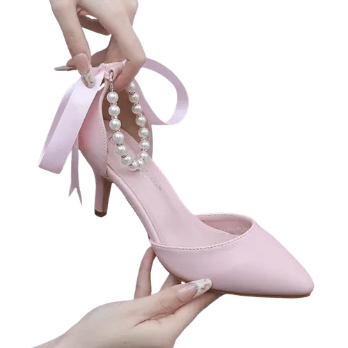 Drune | Elegante Schuhe mit Perlen und Schnalle